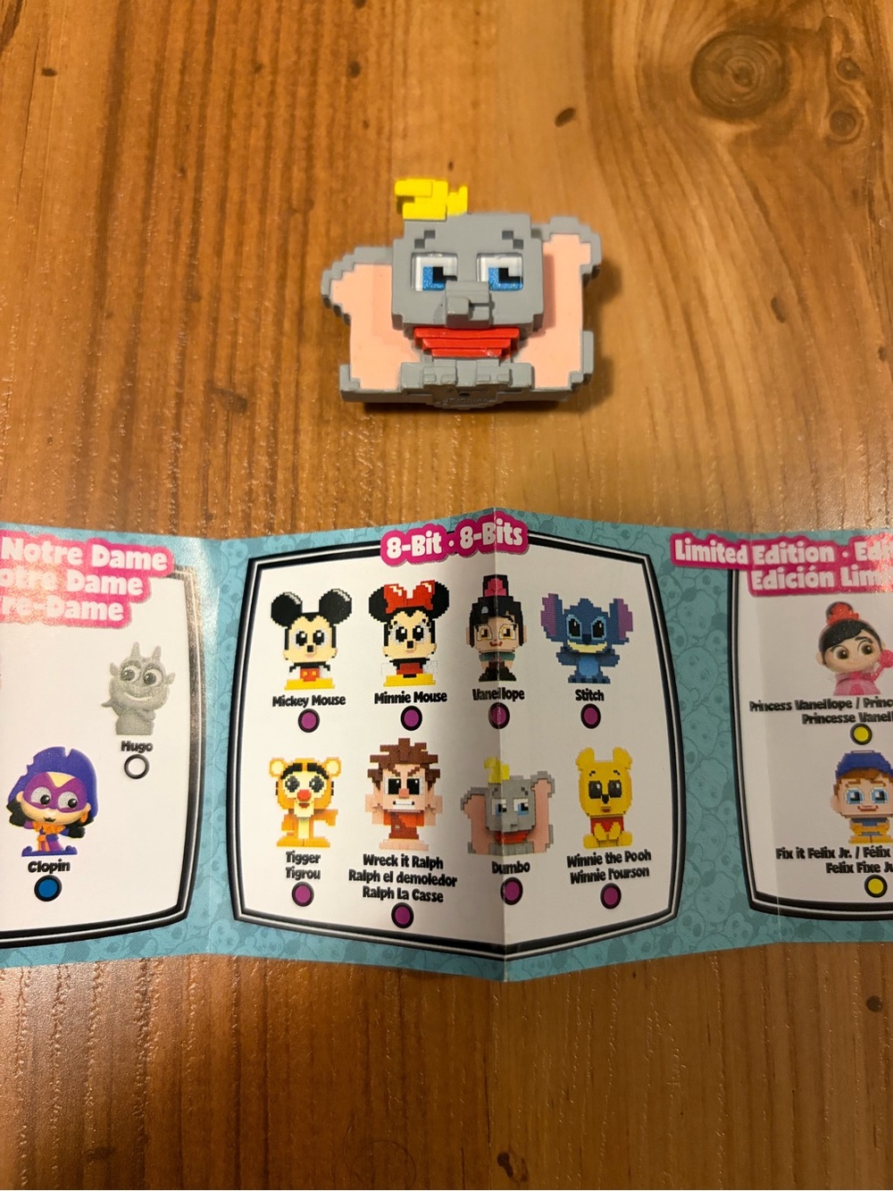 Disney Dumbo 8-Bit Pixel Figure Disney Doorables